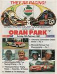 Programme cover of Oran Park Raceway, 15/02/1987