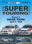 Programme cover of Oran Park Raceway, 02/04/1995