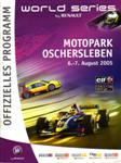 Programme cover of Oschersleben, 07/08/2005