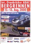 Programme cover of Osnabrücker Hill Climb, 13/08/2000