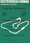 Programme cover of Österreichring, 17/05/1970