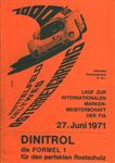 Programme cover of Österreichring, 27/06/1971