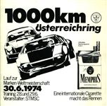 Programme cover of Österreichring, 30/06/1974