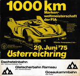 Programme cover of Österreichring, 29/06/1975