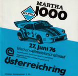 Programme cover of Österreichring, 27/06/1976