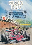 Programme cover of Österreichring, 13/08/1978