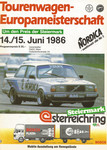 Programme cover of Österreichring, 15/06/1986