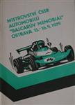 Programme cover of Ostrava, 16/09/1979