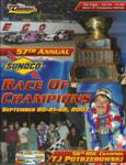 Programme cover of Oswego Speedway, 22/09/2007