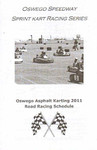 Programme cover of Oswego Speedway, 2011