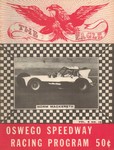Programme cover of Oswego Speedway, 27/07/1968