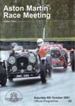 Programme cover of Oulton Park Circuit, 06/10/2001