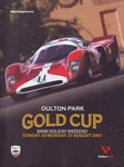 Programme cover of Oulton Park Circuit, 27/08/2007