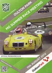 Programme cover of Oulton Park Circuit, 11/08/2012