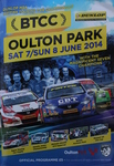 Programme cover of Oulton Park Circuit, 08/06/2014