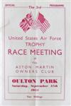 Programme cover of Oulton Park Circuit, 17/09/1955