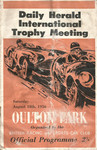 Programme cover of Oulton Park Circuit, 18/08/1956