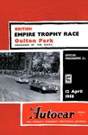 Programme cover of Oulton Park Circuit, 12/04/1958