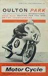 Programme cover of Oulton Park Circuit, 06/08/1962