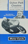 Programme cover of Oulton Park Circuit, 06/10/1962