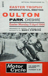 Programme cover of Oulton Park Circuit, 11/04/1966