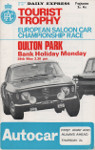 Programme cover of Oulton Park Circuit, 29/05/1967