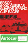 Programme cover of Oulton Park Circuit, 12/04/1968