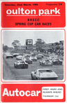 Programme cover of Oulton Park Circuit, 22/03/1969