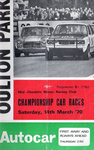 Programme cover of Oulton Park Circuit, 14/03/1970