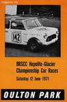 Programme cover of Oulton Park Circuit, 12/06/1971