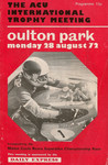 Programme cover of Oulton Park Circuit, 28/08/1972