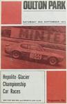 Programme cover of Oulton Park Circuit, 30/09/1972
