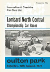 Programme cover of Oulton Park Circuit, 10/08/1974