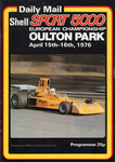 Programme cover of Oulton Park Circuit, 16/04/1976