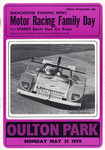 Programme cover of Oulton Park Circuit, 31/05/1976