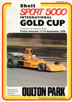 Programme cover of Oulton Park Circuit, 18/09/1976