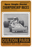 Programme cover of Oulton Park Circuit, 02/10/1976