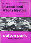 Programme cover of Oulton Park Circuit, 29/08/1977