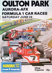 Programme cover of Oulton Park Circuit, 24/06/1978