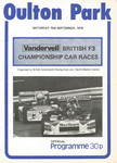 Programme cover of Oulton Park Circuit, 15/09/1979