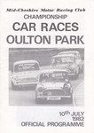 Programme cover of Oulton Park Circuit, 10/07/1982