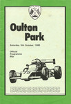 Programme cover of Oulton Park Circuit, 05/10/1985
