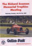 Programme cover of Oulton Park Circuit, 26/07/1987