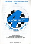 Programme cover of Oulton Park Circuit, 26/09/1987