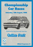 Programme cover of Oulton Park Circuit, 13/08/1988