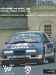 Programme cover of Oulton Park Circuit, 24/03/1989