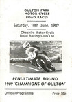 Programme cover of Oulton Park Circuit, 10/06/1989