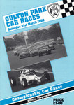 Programme cover of Oulton Park Circuit, 21/03/1992