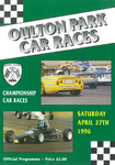 Programme cover of Oulton Park Circuit, 27/04/1996
