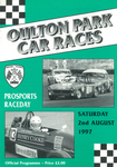 Programme cover of Oulton Park Circuit, 02/08/1997